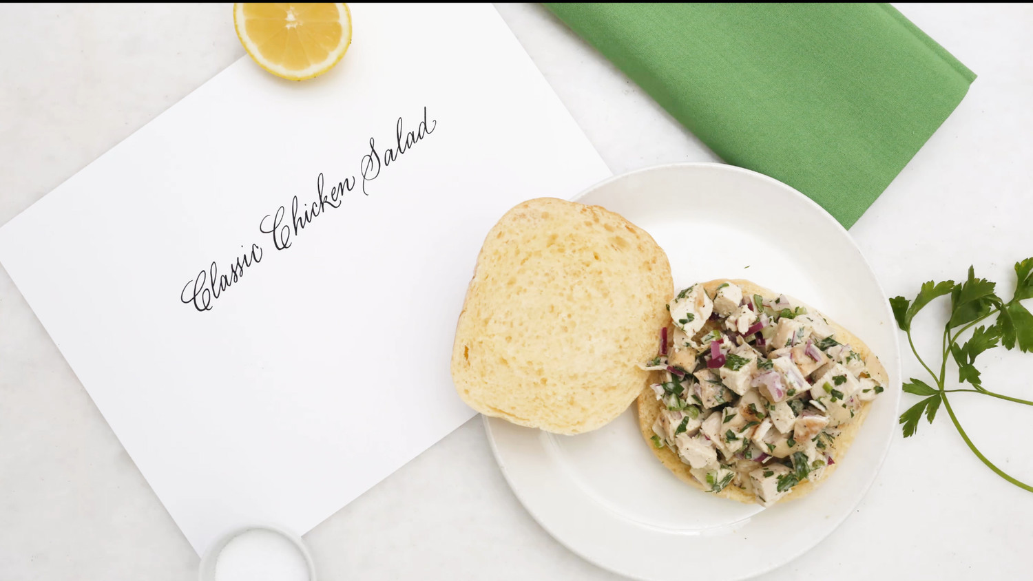 Video Chicken Salad With Fresh Parsley Martha Stewart 3427